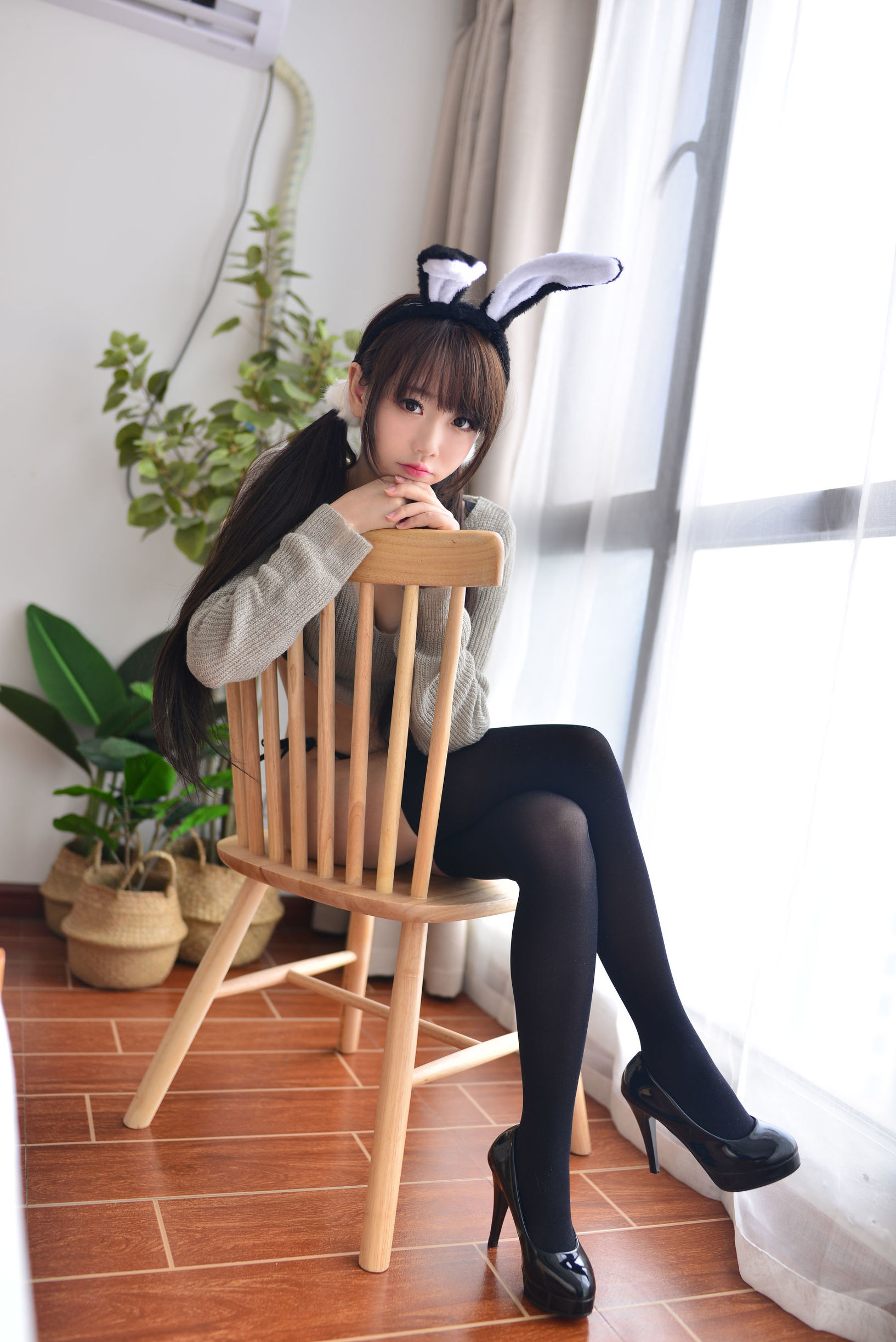 [Cosplay写真]Cos小姐姐雪琪灰兔兔插图4